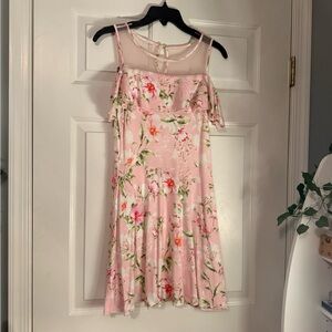 Place Pink Mesh Dress